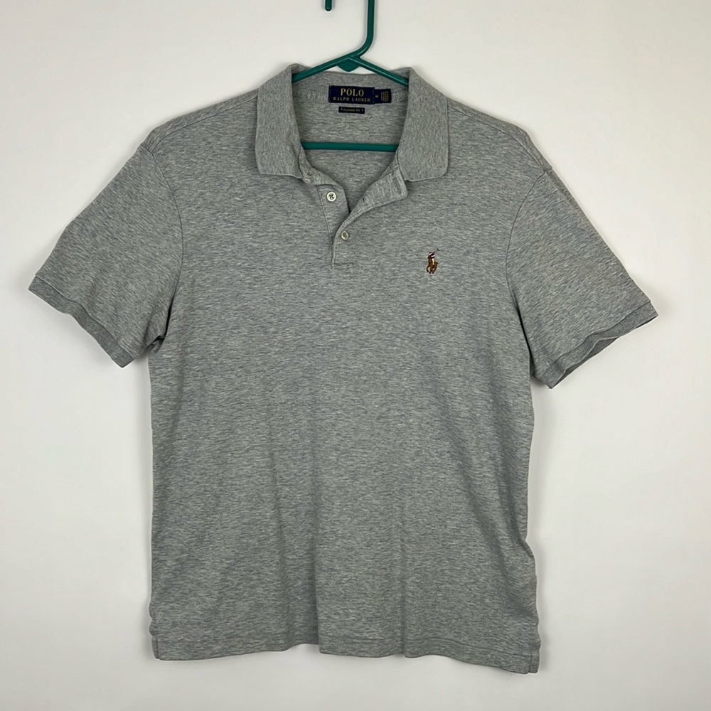 Men’s Polo Ralph Lauren shortsleeved Classic Fit in gray size M